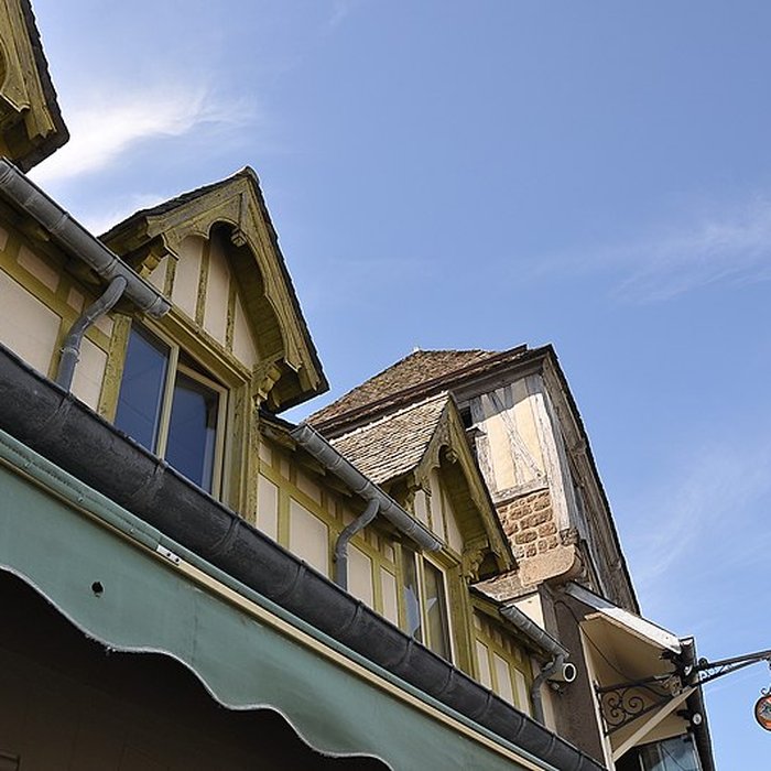 Photo de Maisons donnant sur la Grande-Rue et sur les remparts