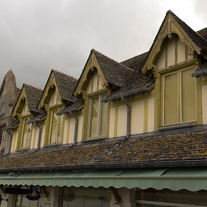 Photo de Maisons donnant sur la Grande-Rue et sur les remparts