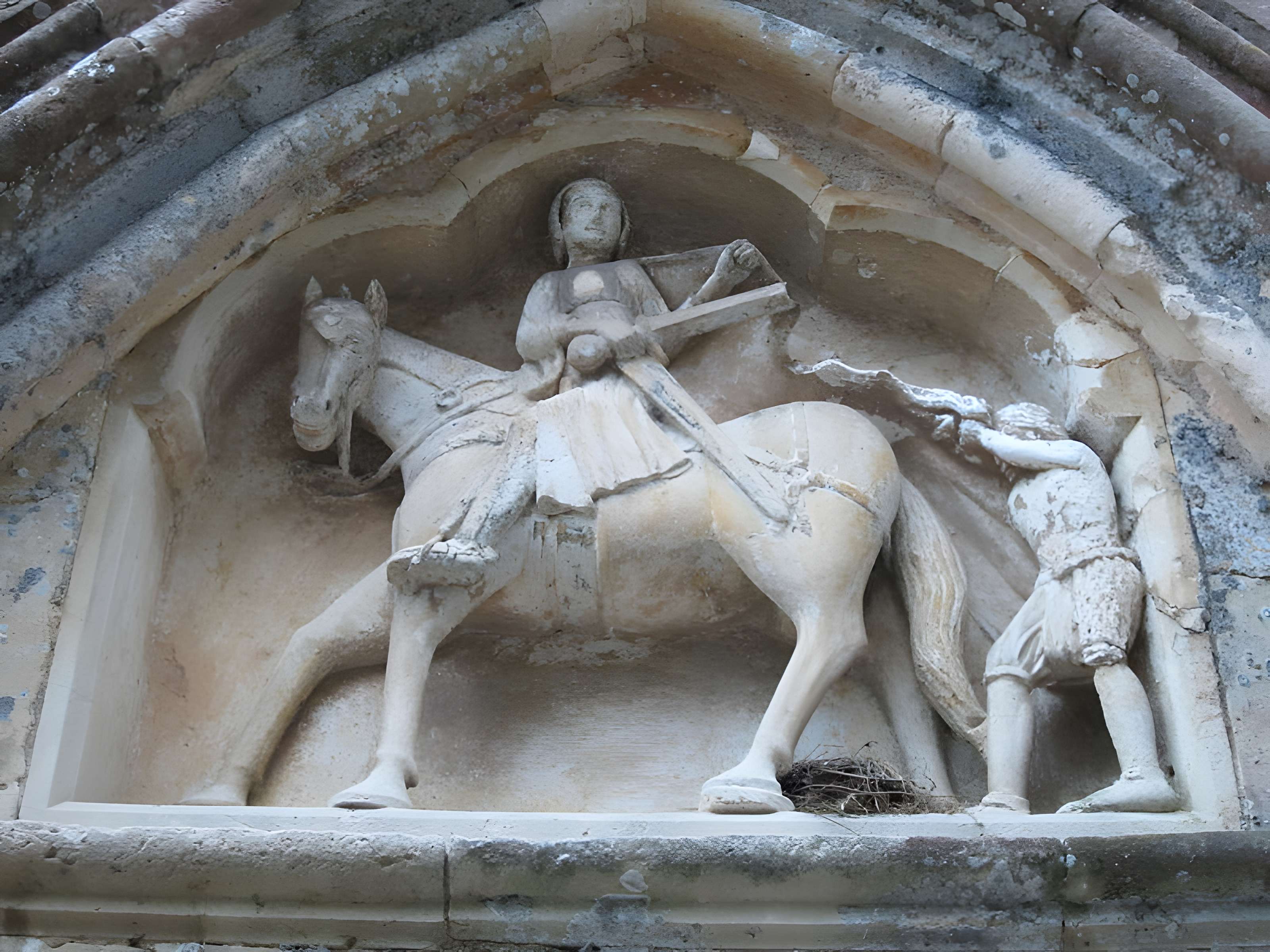 Eglise et enclos paroissial