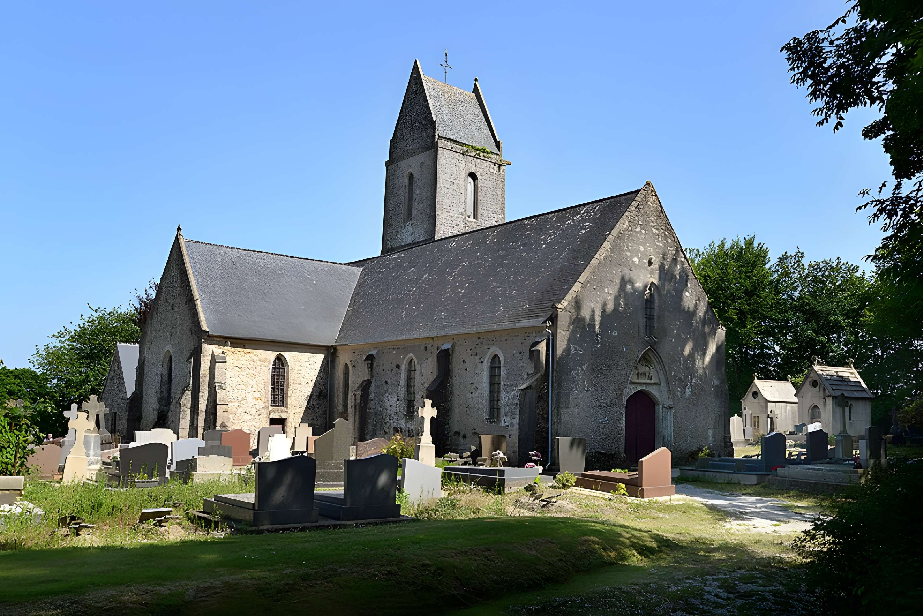 Eglise et enclos paroissial