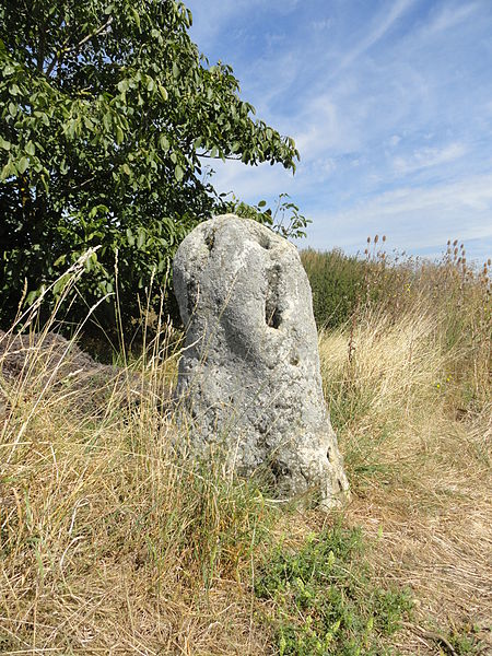 Menhir de Haute-Borne (également sur communes de Cramant et Oiry)