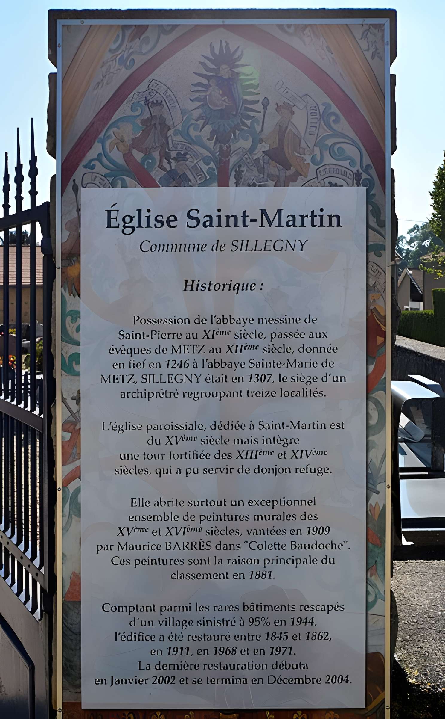 Église Saint-Martin de Sillegny