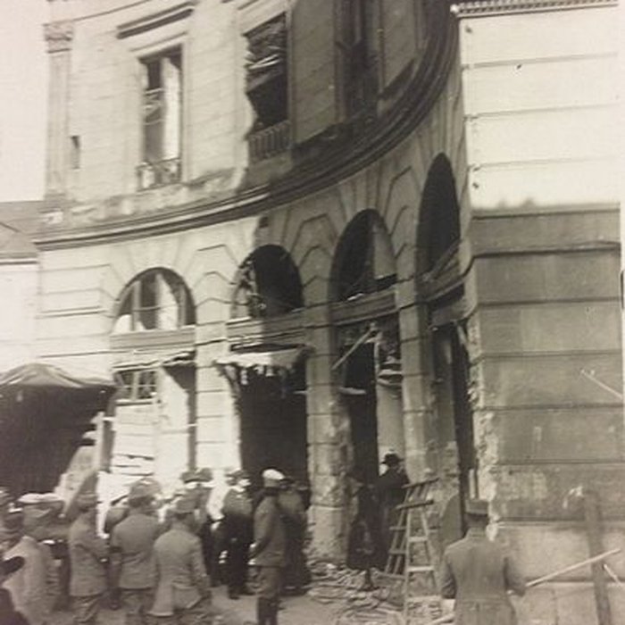 Photo de Maisons formant hémicycle