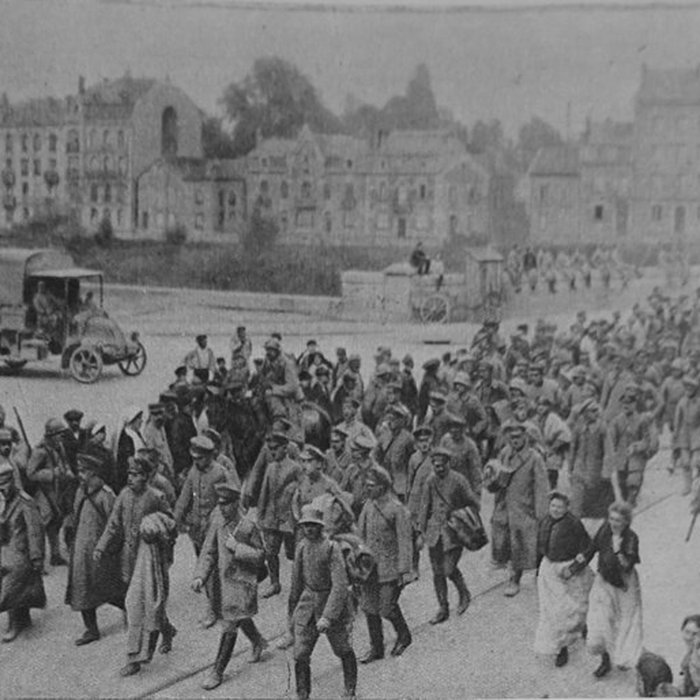 Photo de Maisons formant hémicycle