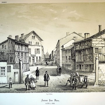 Maisons formant hémicycle