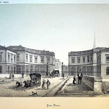 Maisons formant hémicycle