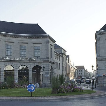 Maisons formant hémicycle