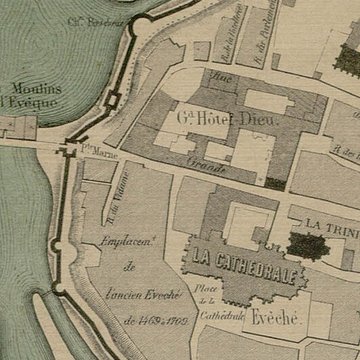 Maisons formant hémicycle