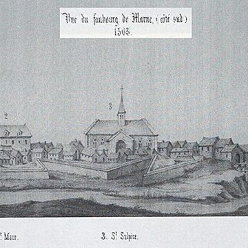 Maisons formant hémicycle