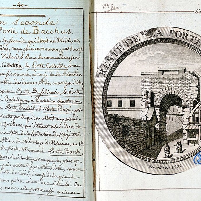 Photo de Porte Bazée vestiges