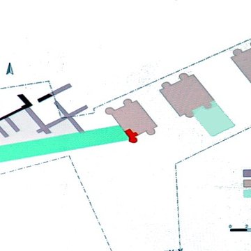 Porte Bazée vestiges