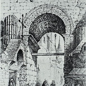 Porte Bazée vestiges