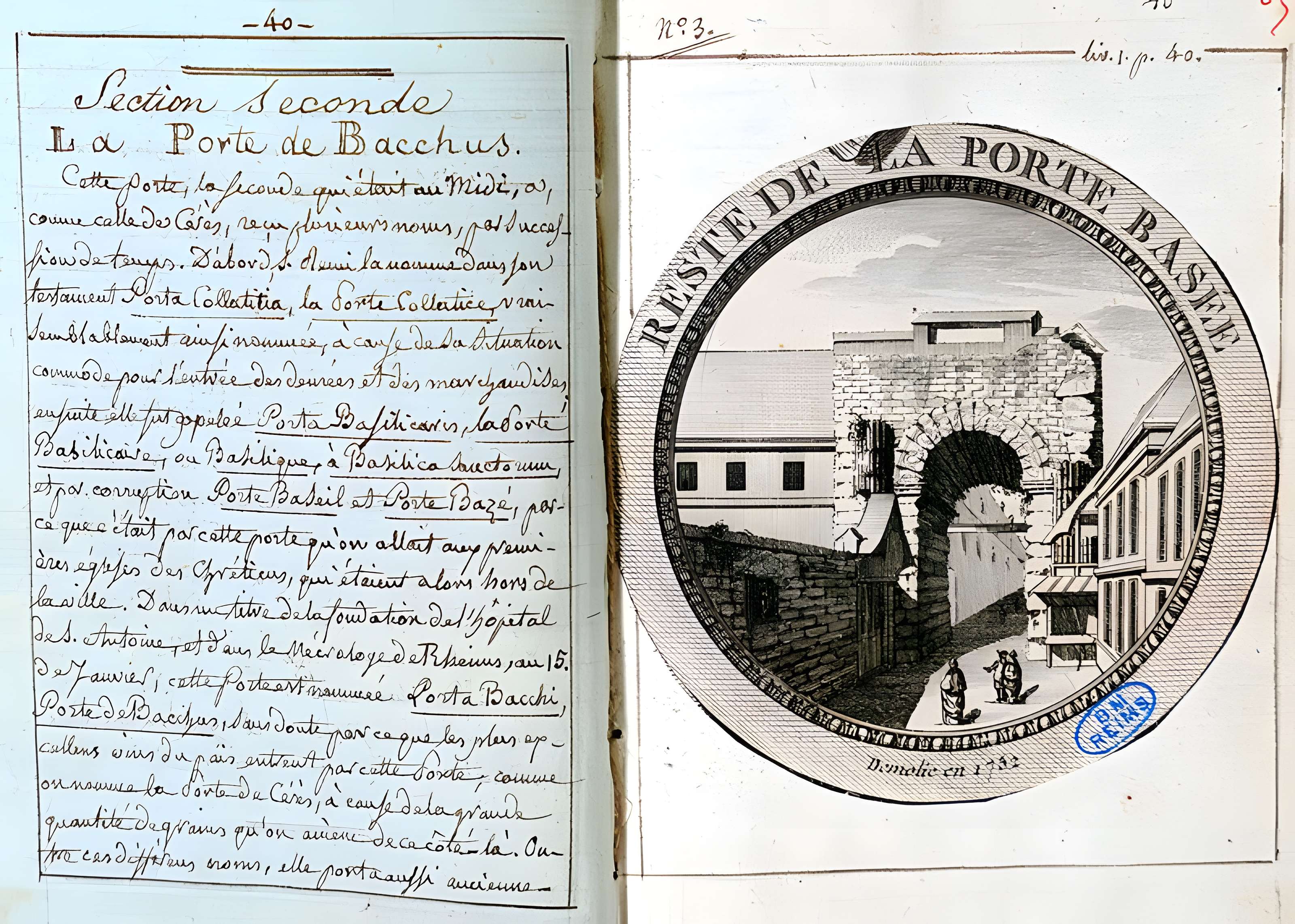 Porte Bazée (vestiges)