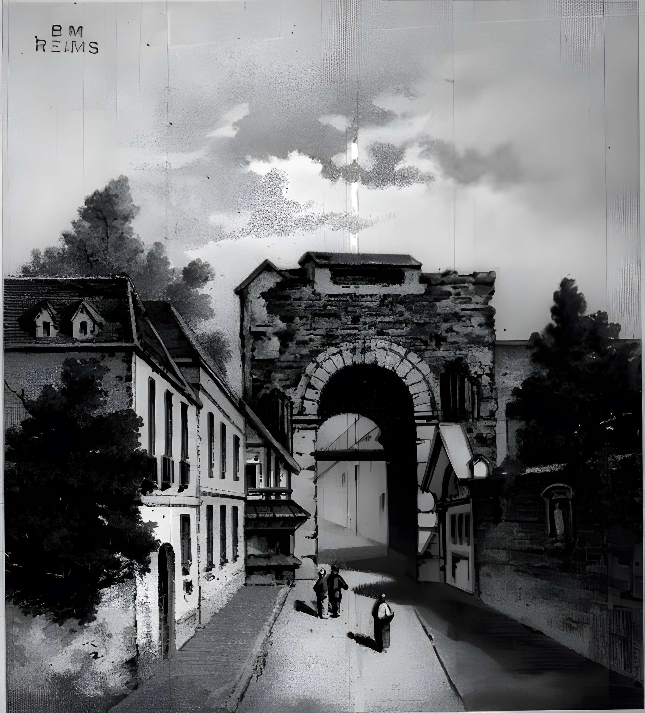 Porte Bazée (vestiges)