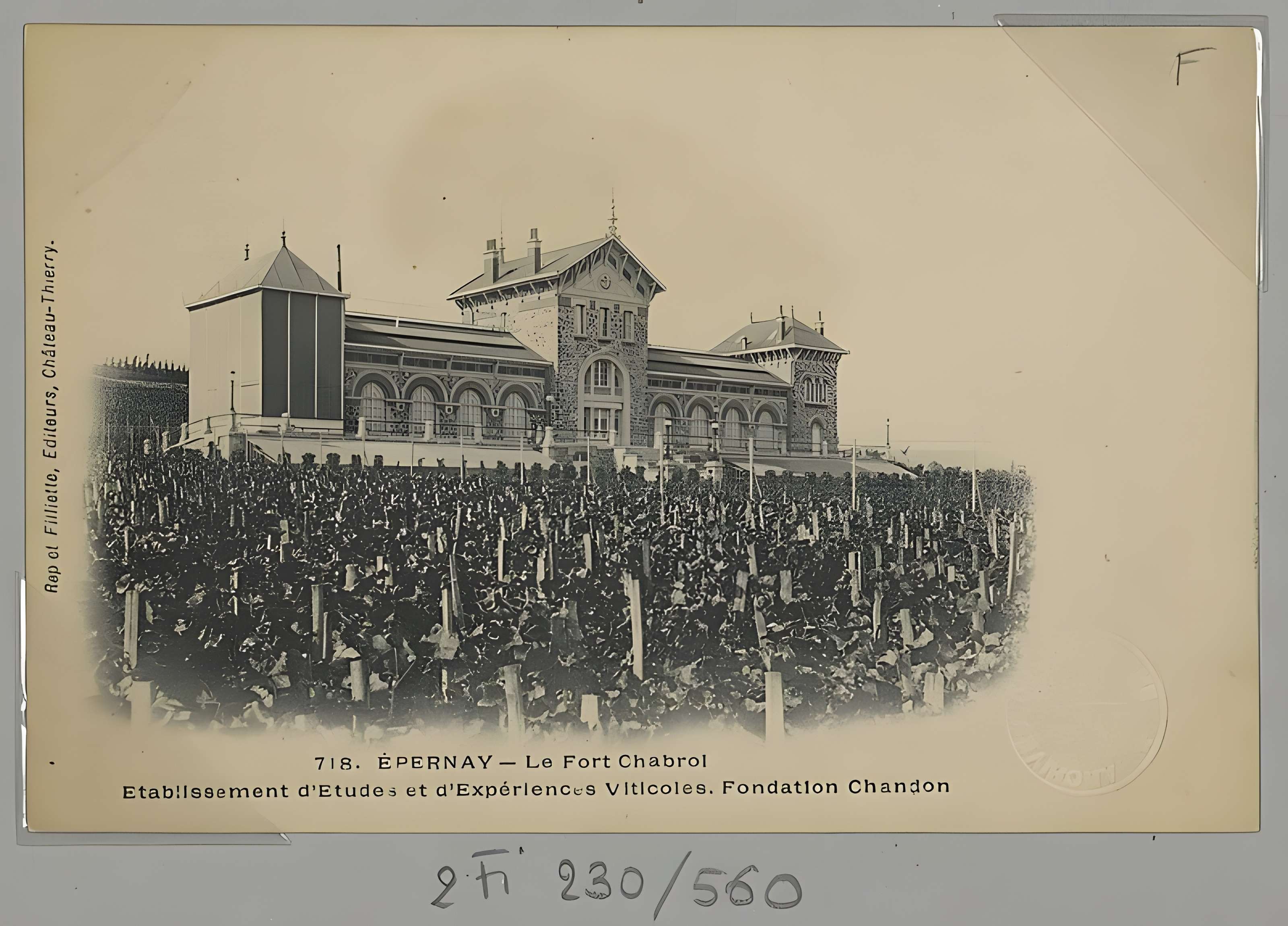 Ancien établissement de viticulture de la maison Moët-et-Chandon, dit  Le Fort Chabrol