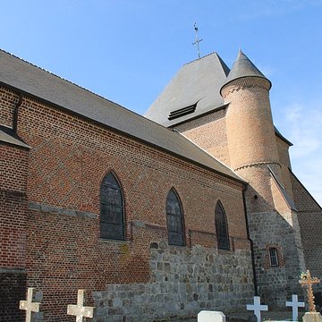 Église Saint-Médard de Flavigny-le-Grand-et-Beaurain