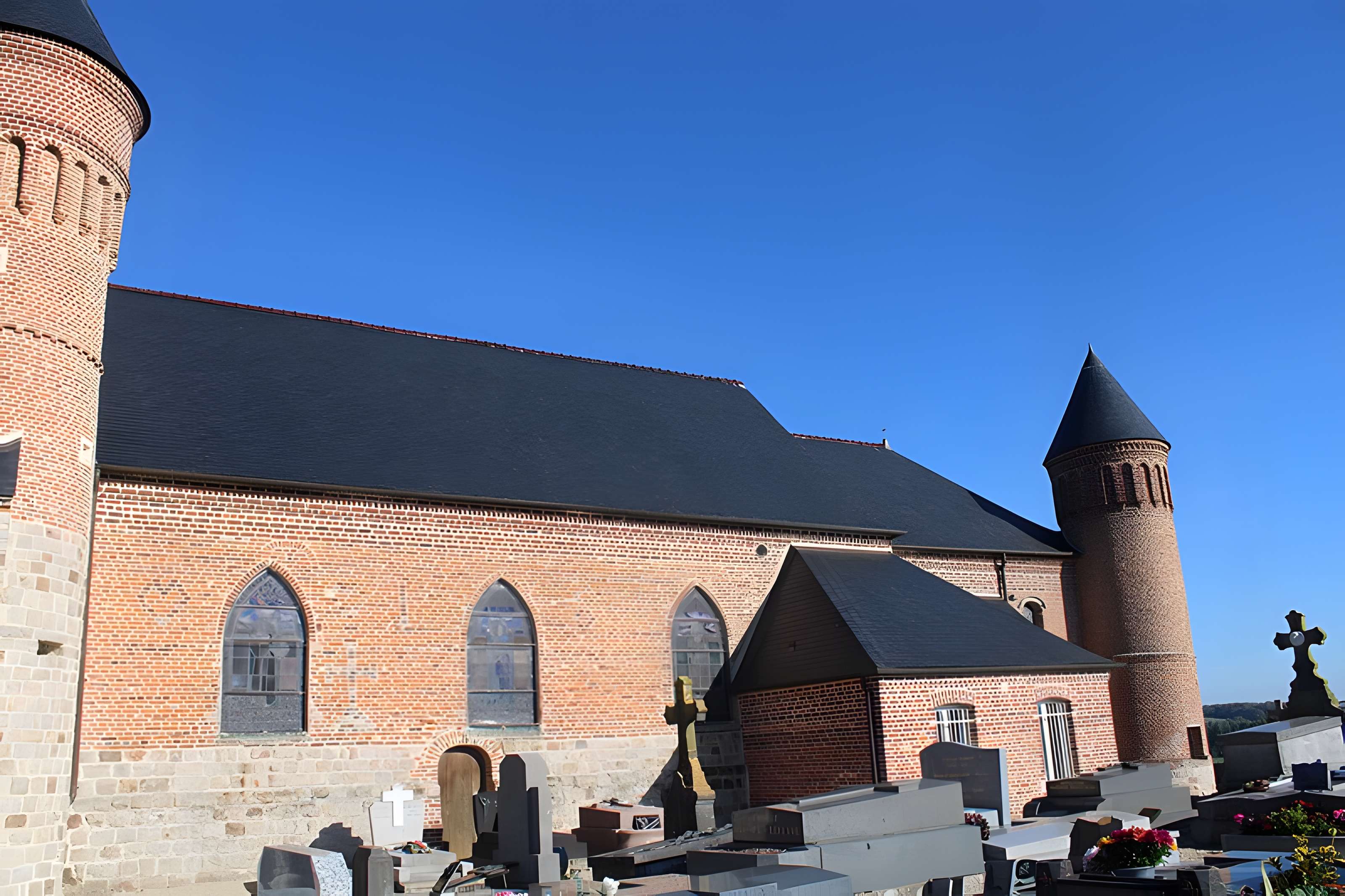 Église Saint-Médard de Flavigny-le-Grand-et-Beaurain