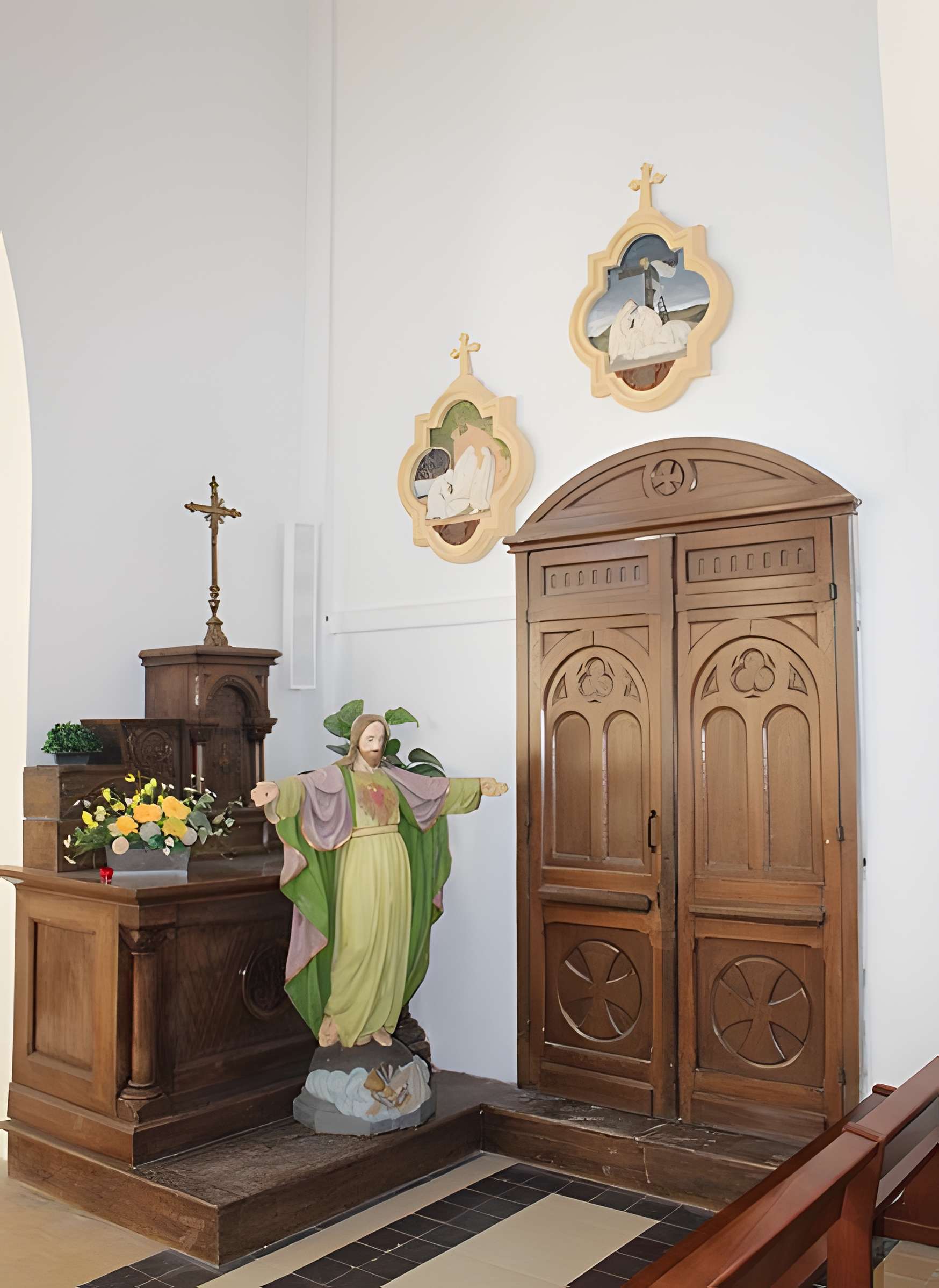 Église Saint-Médard de Flavigny-le-Grand-et-Beaurain