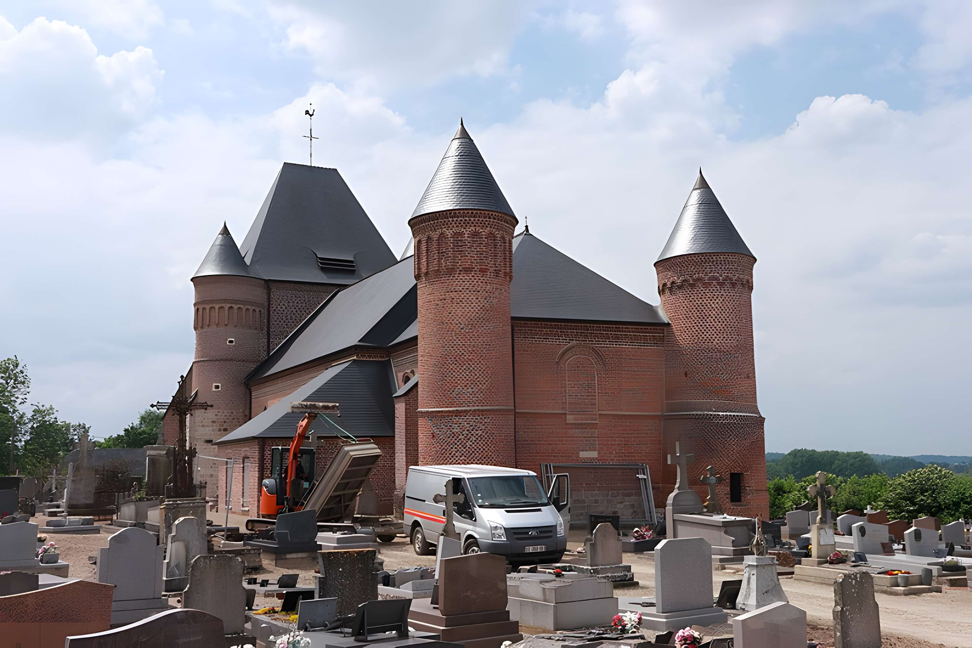 Église Saint-Médard de Flavigny-le-Grand-et-Beaurain