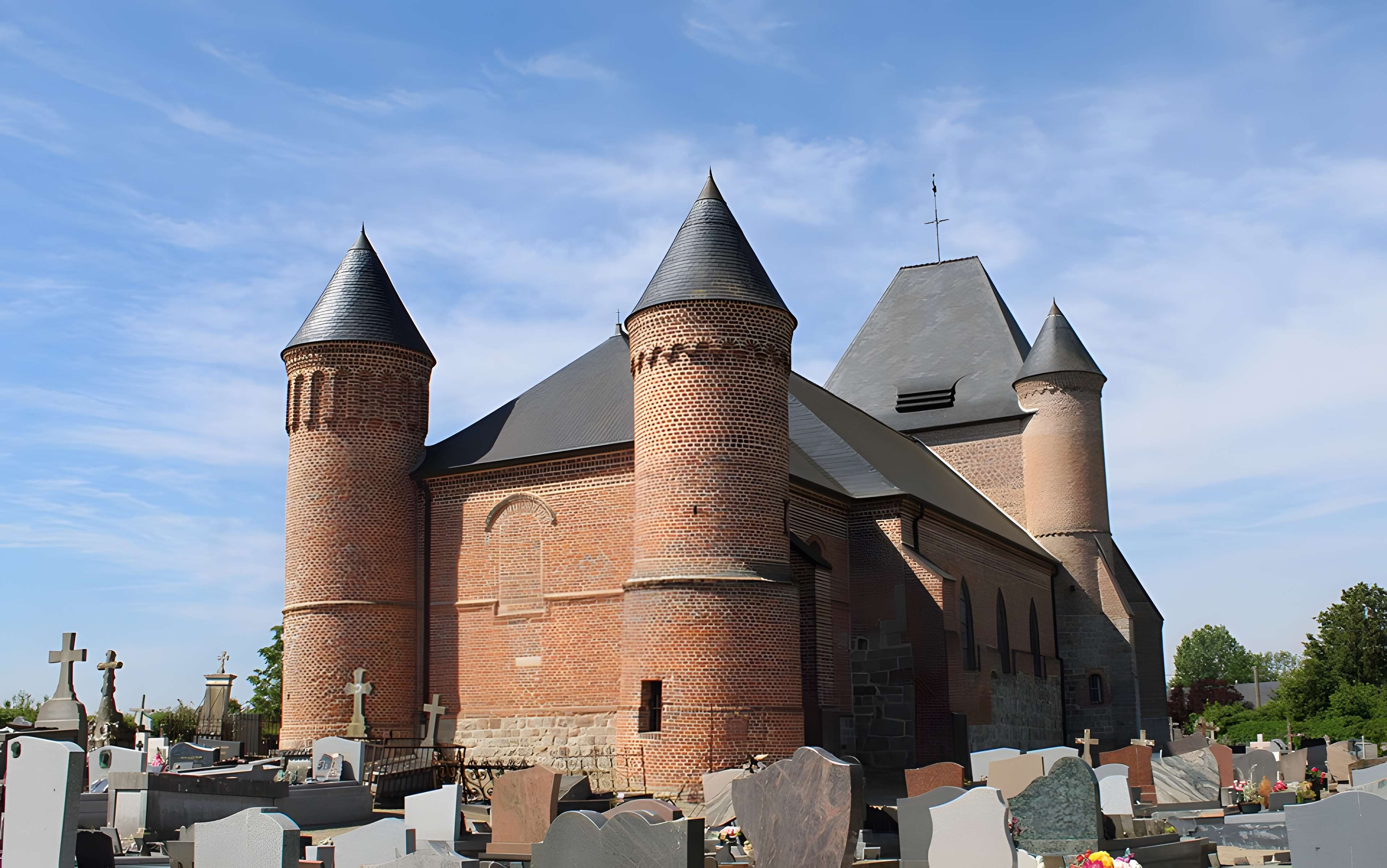 Église Saint-Médard de Flavigny-le-Grand-et-Beaurain