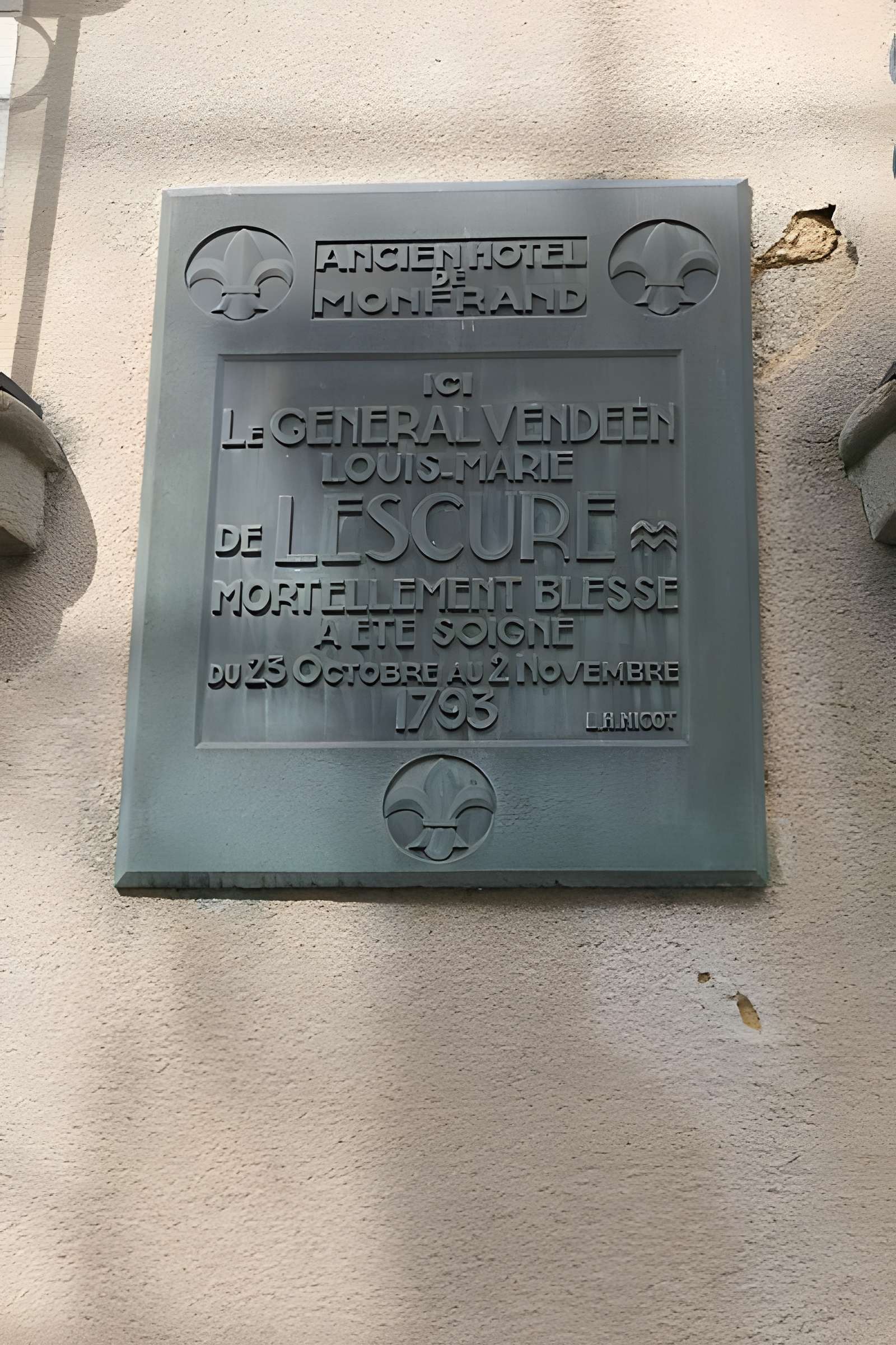 Ancien hôtel de Montfrand, actuellement hôtel de Sèze et de Montfrand