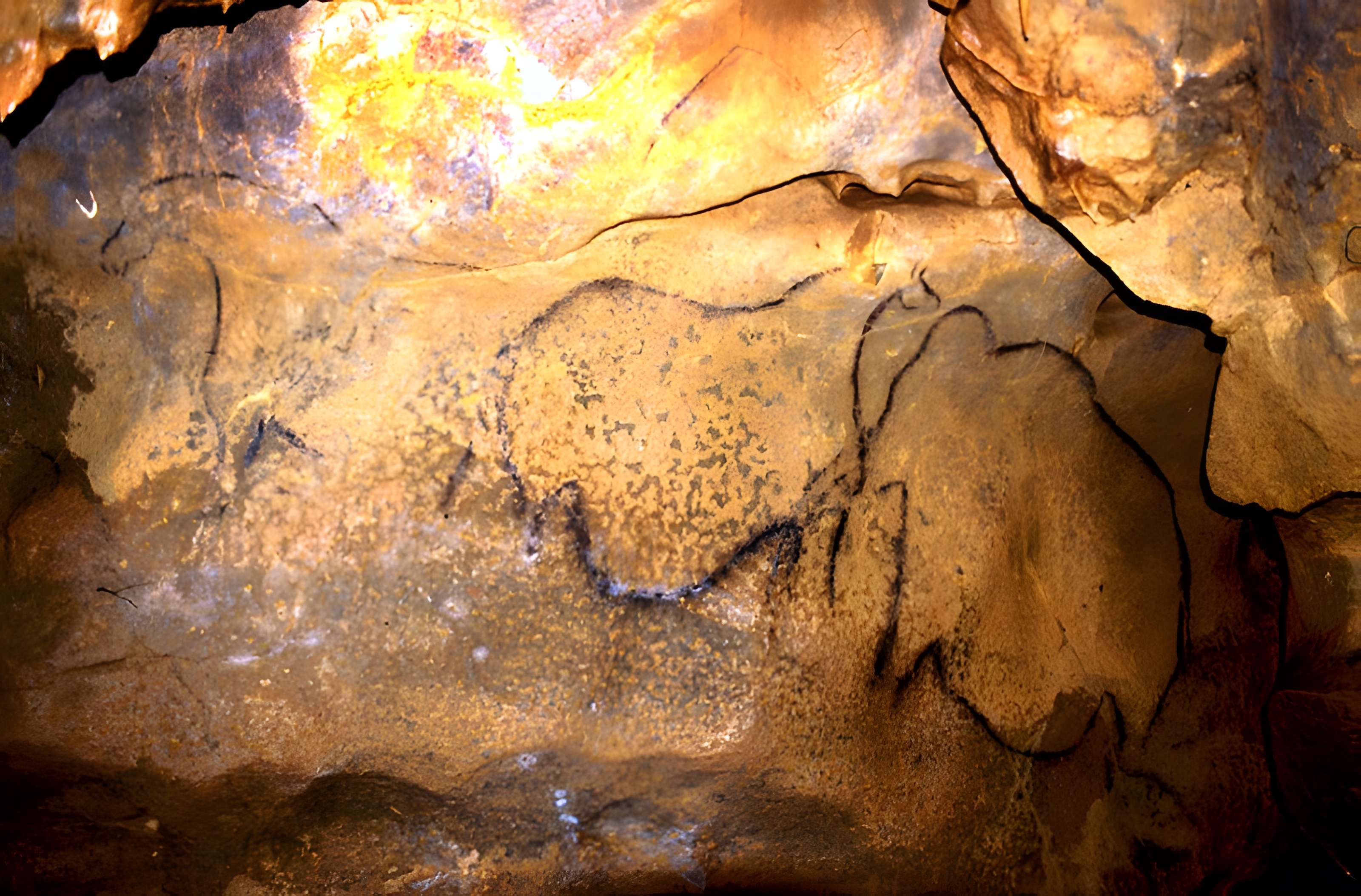 Grotte ornée de la Dérouine