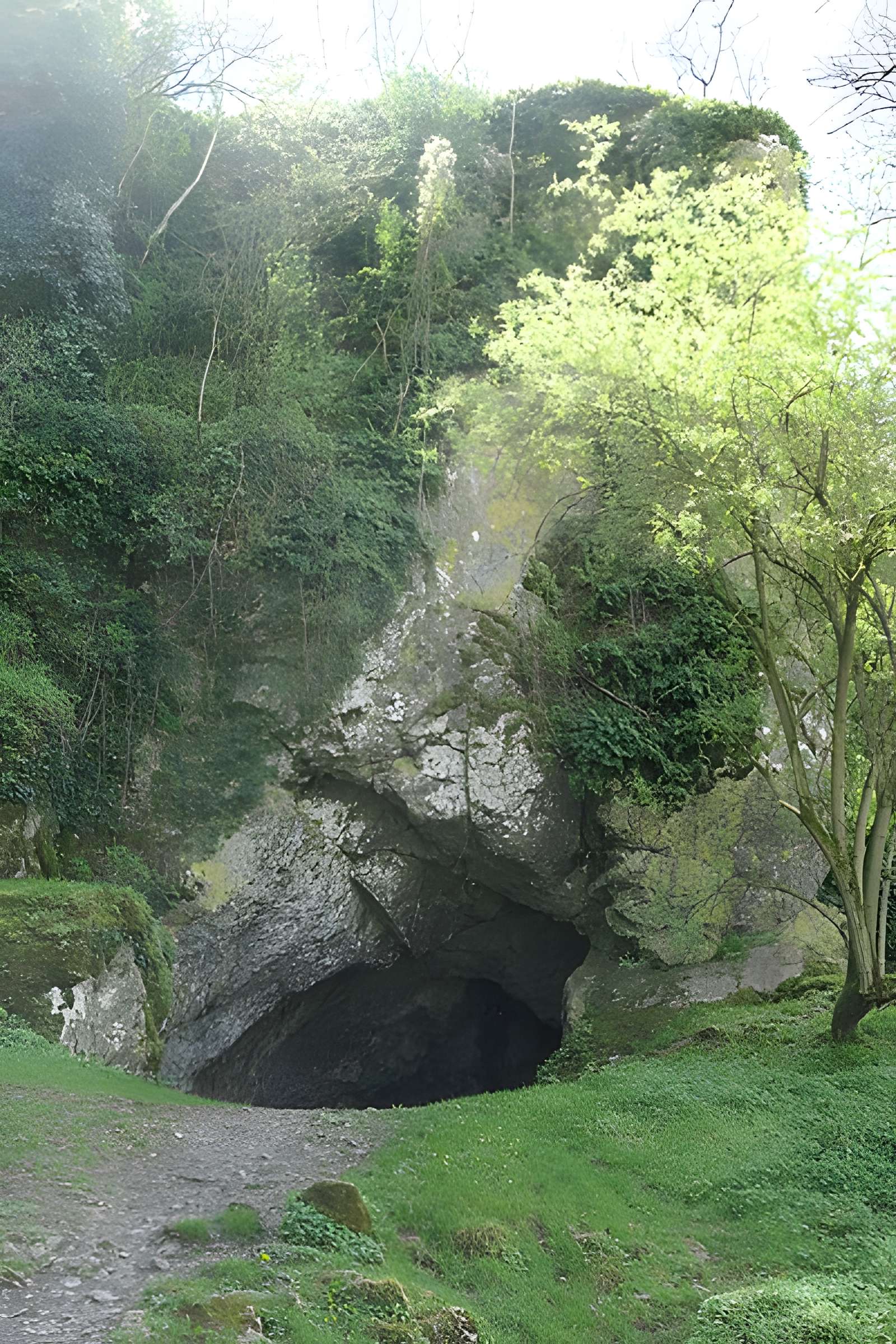 Grotte ornée de la Dérouine