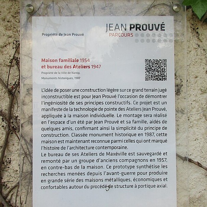 Photo de Maison dhabitation et maison à portique de Jean Prouvé