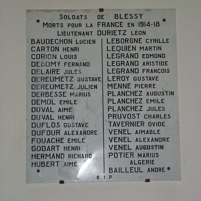 Photo de Bas-relief sculpté à la mémoire des soldats du 363e Régiment dInfanterie