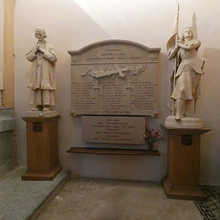 Photo de Bas-relief sculpté à la mémoire des soldats du 363e Régiment dInfanterie
