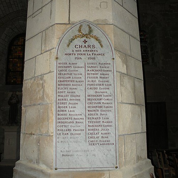 Photo de Bas-relief sculpté à la mémoire des soldats du 363e Régiment dInfanterie