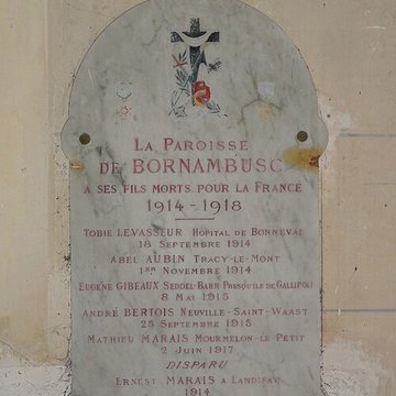 Bas-relief sculpté à la mémoire des soldats du 363e Régiment dInfanterie