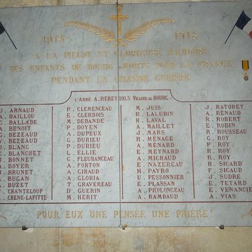 Bas-relief sculpté à la mémoire des soldats du 363e Régiment dInfanterie