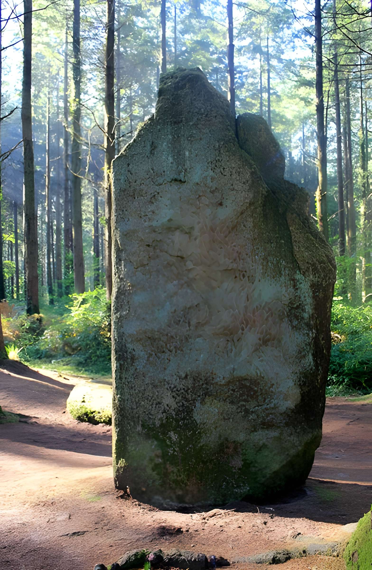 Deux menhirs