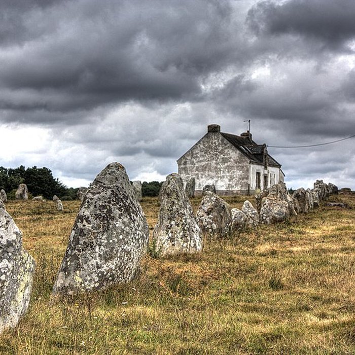 Photo de Six menhirs de lenceinte du Ménec