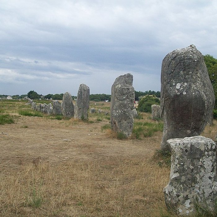 Photo de Six menhirs de lenceinte du Ménec