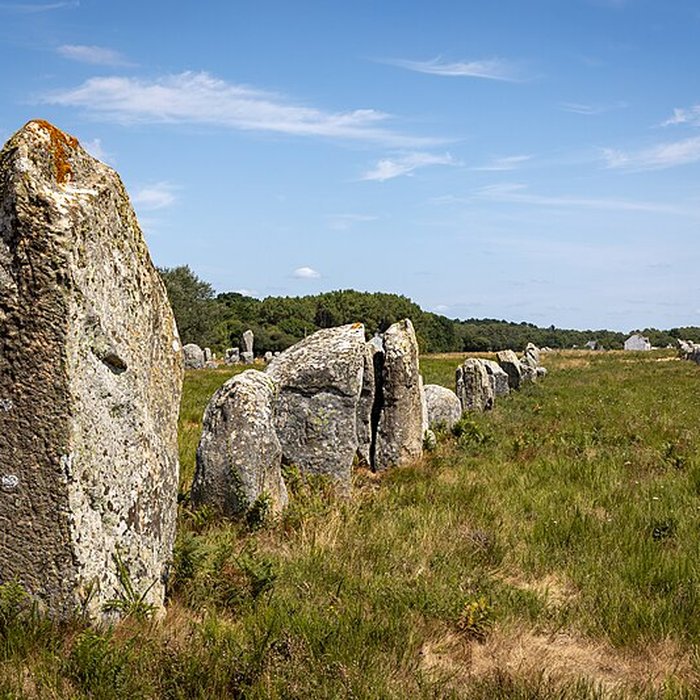 Photo de Six menhirs de lenceinte du Ménec