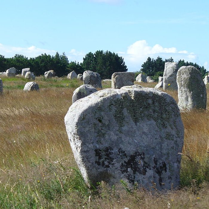Photo de Six menhirs de lenceinte du Ménec