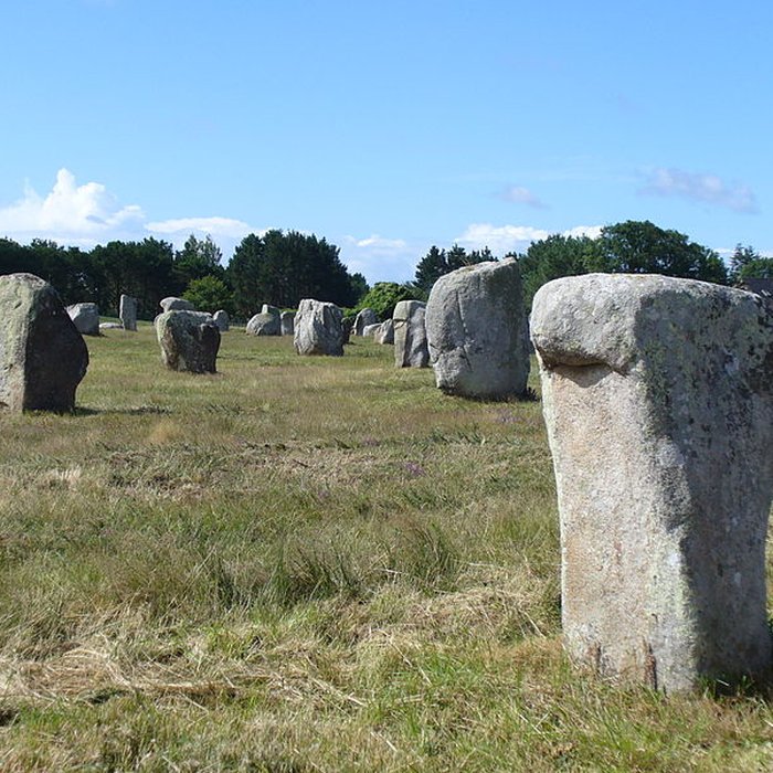 Photo de Six menhirs de lenceinte du Ménec