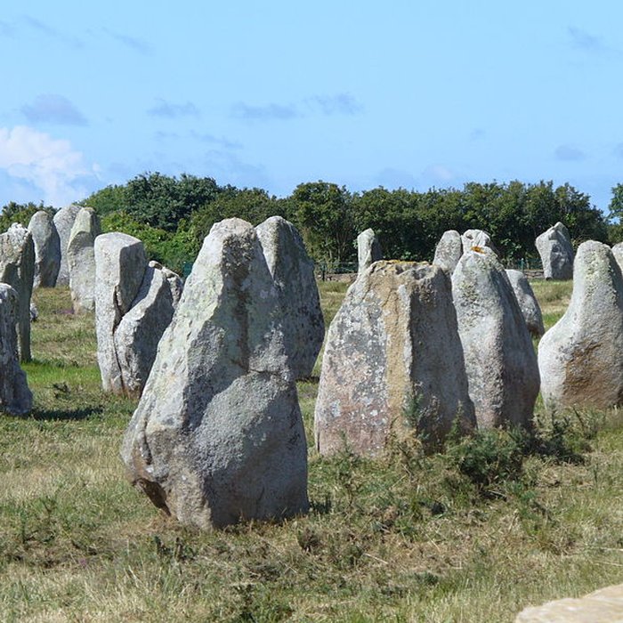 Photo de Six menhirs de lenceinte du Ménec
