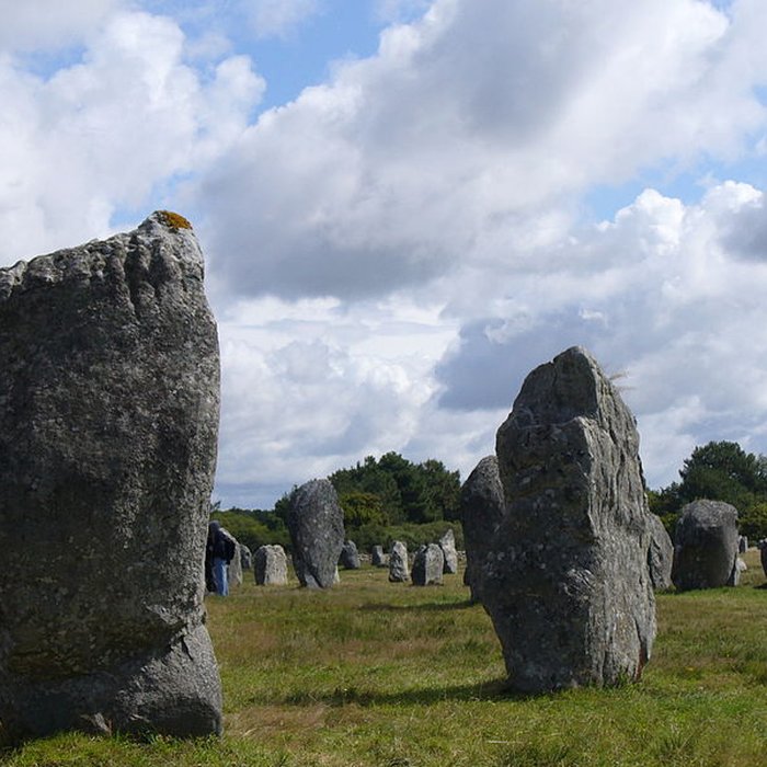 Photo de Six menhirs de lenceinte du Ménec