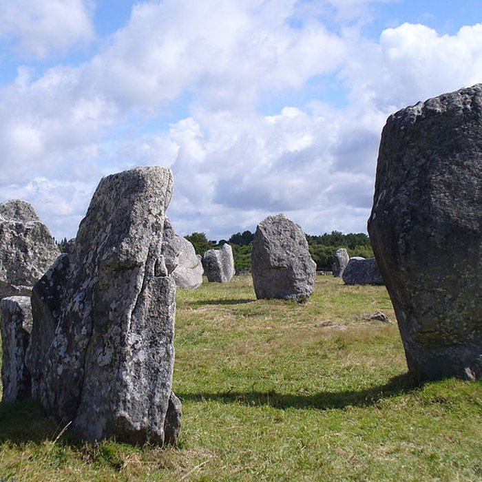 Photo de Six menhirs de lenceinte du Ménec
