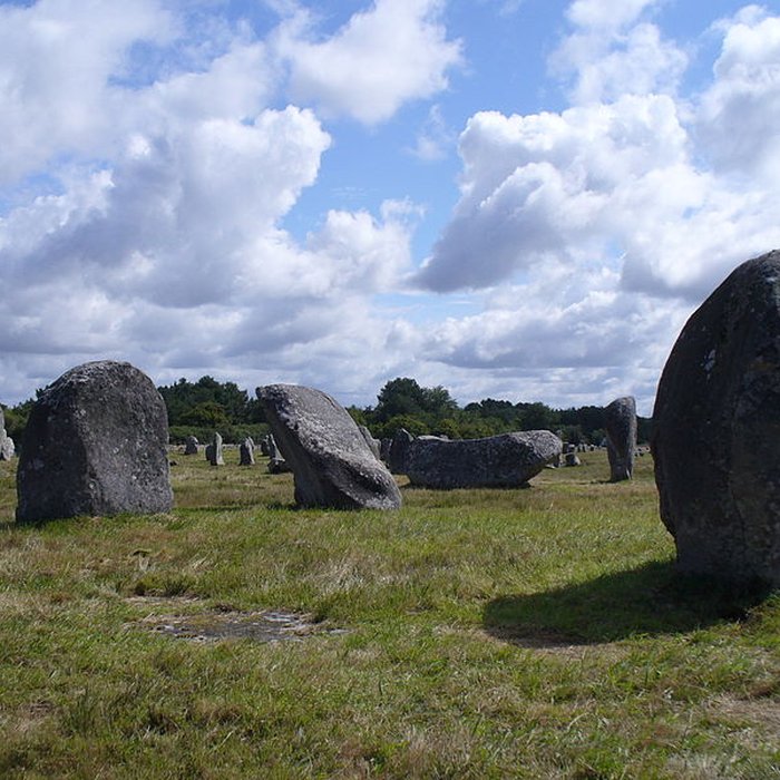 Photo de Six menhirs de lenceinte du Ménec