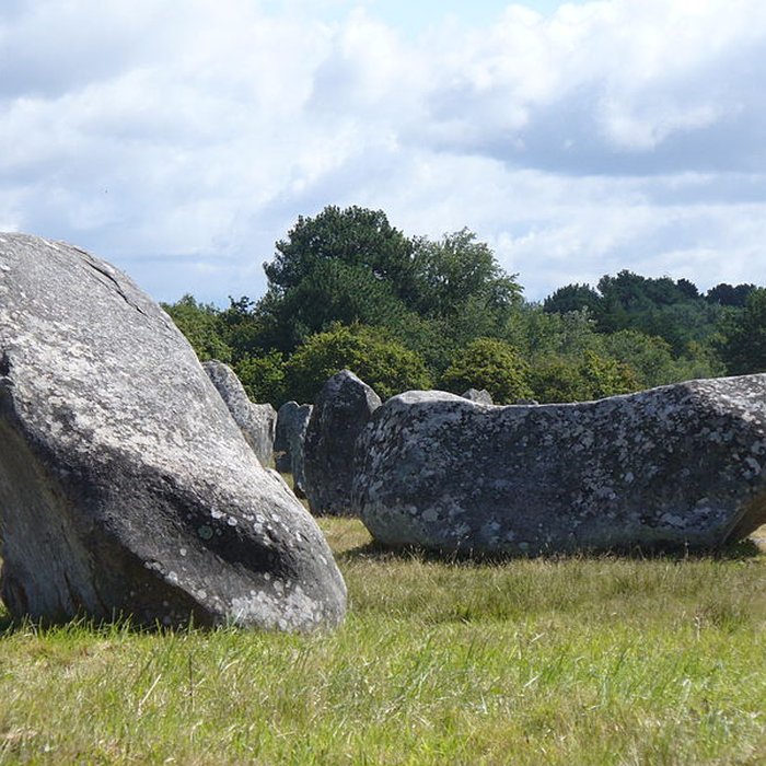 Photo de Six menhirs de lenceinte du Ménec