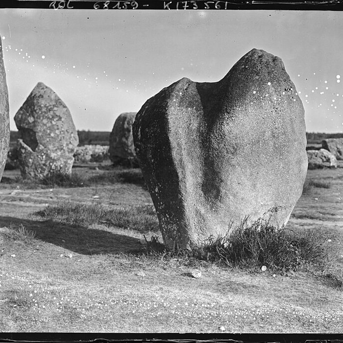 Photo de Six menhirs de lenceinte du Ménec