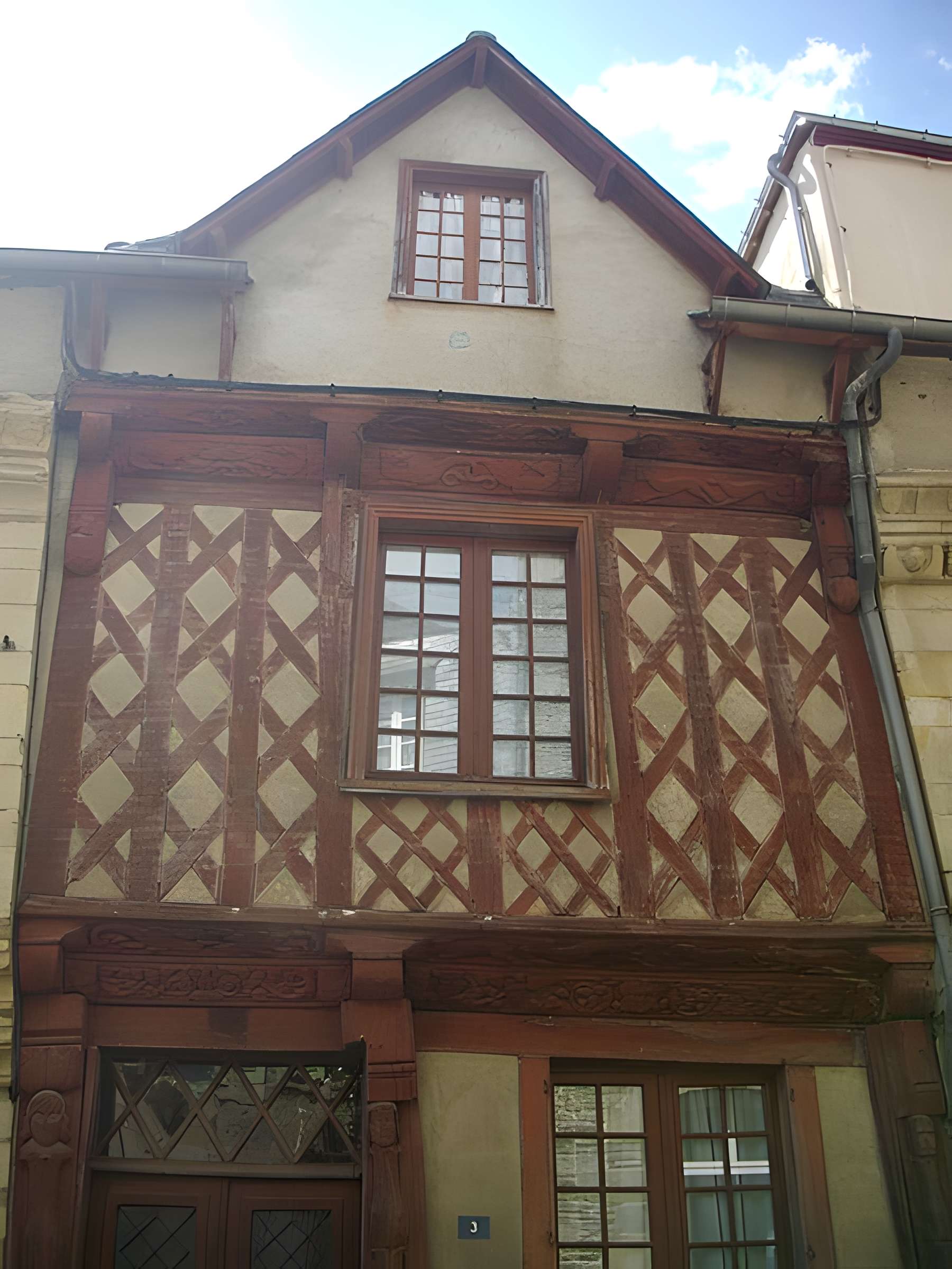 Maison datée de 1538