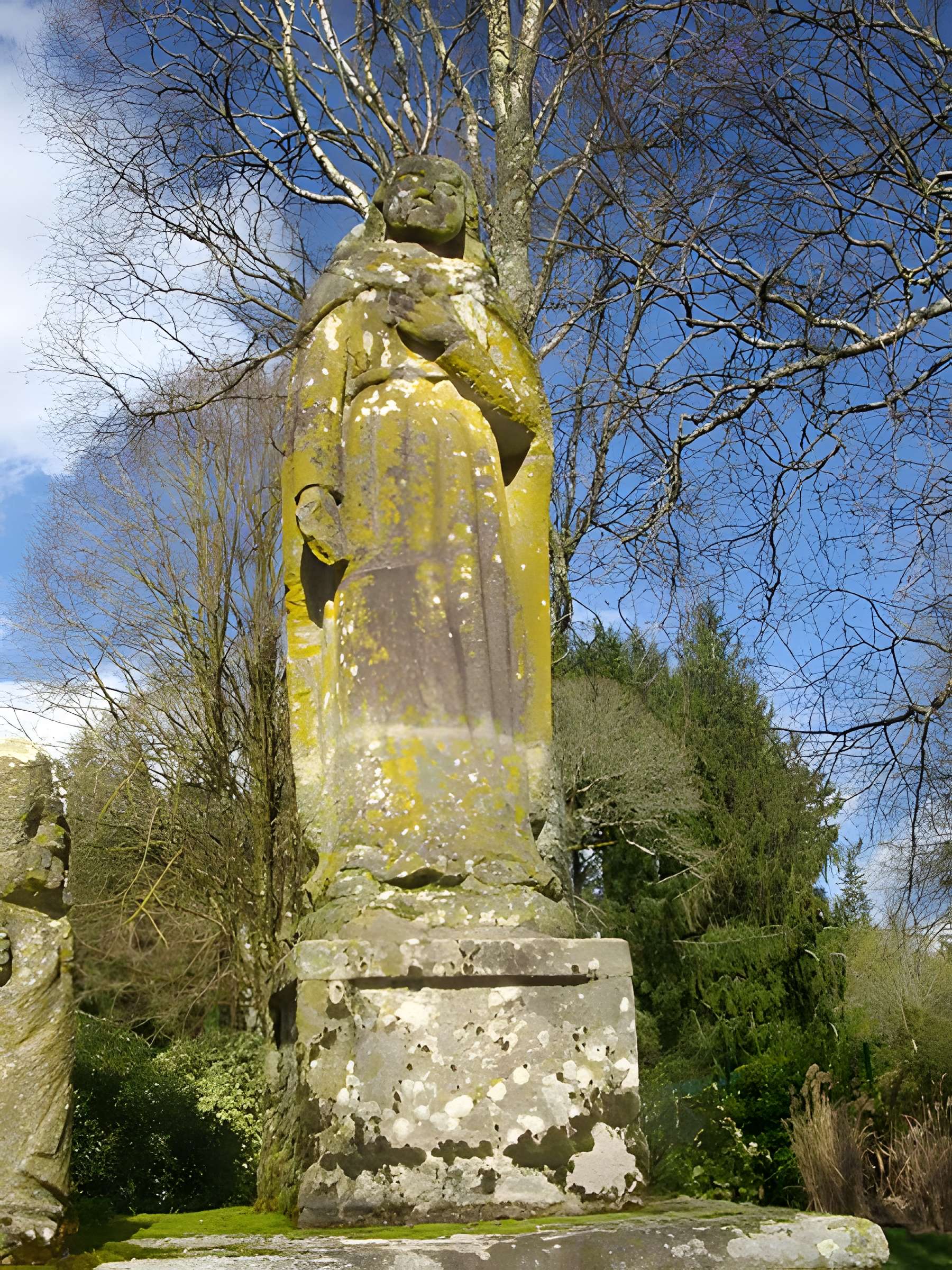 Calvaire sur socle et autel