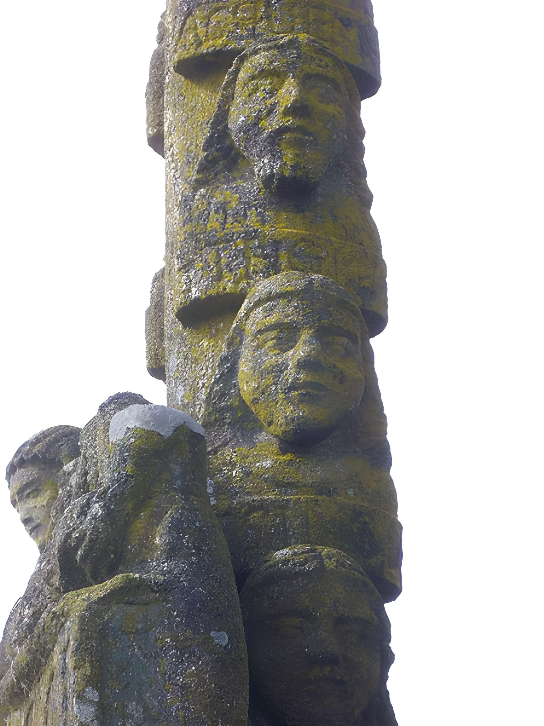 Calvaire sur socle et autel