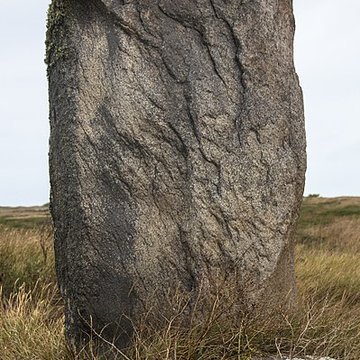 Deux menhirs couchés