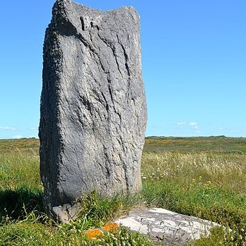 Deux menhirs couchés